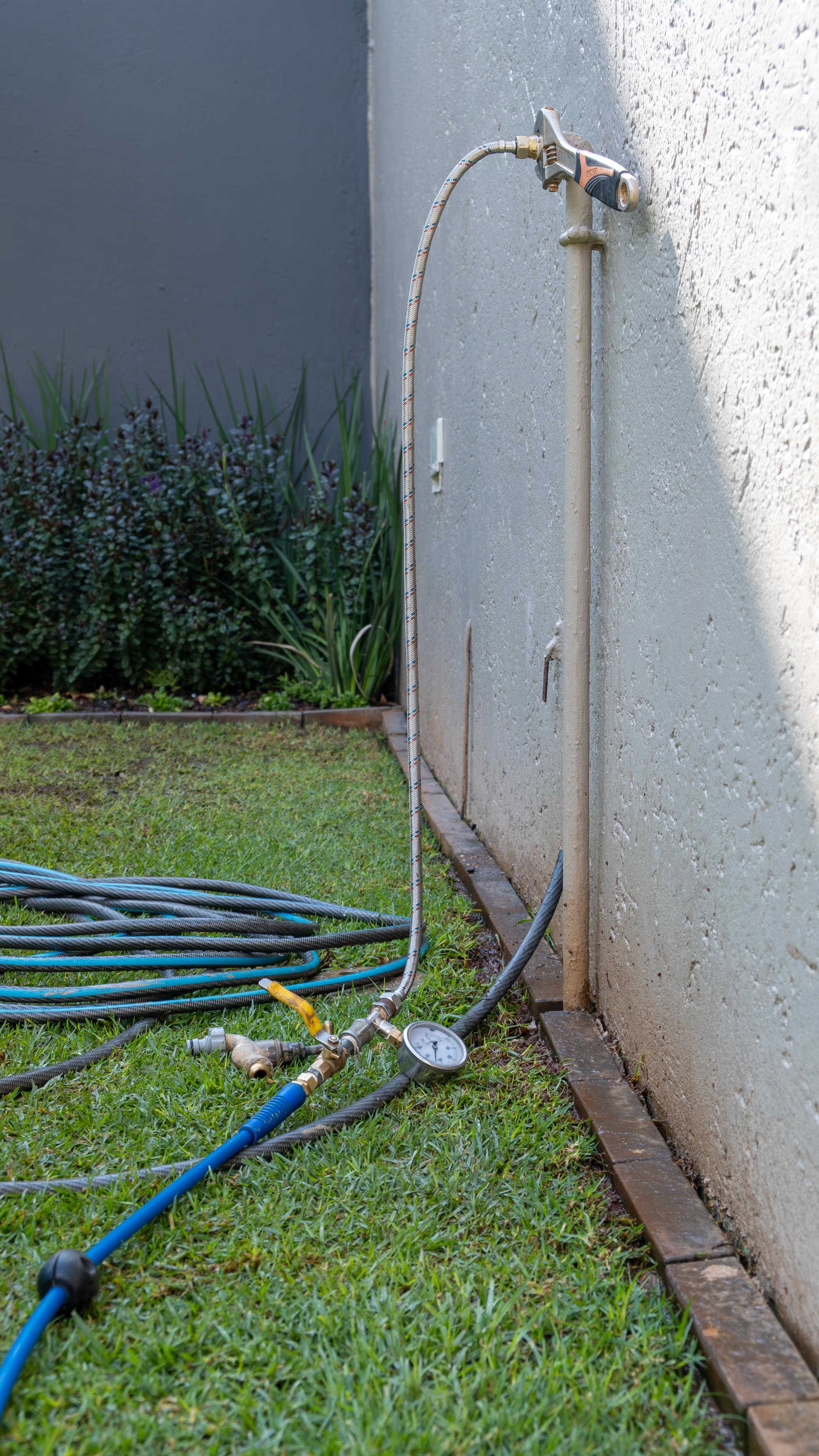 Hydrogen gas testing residential house 2