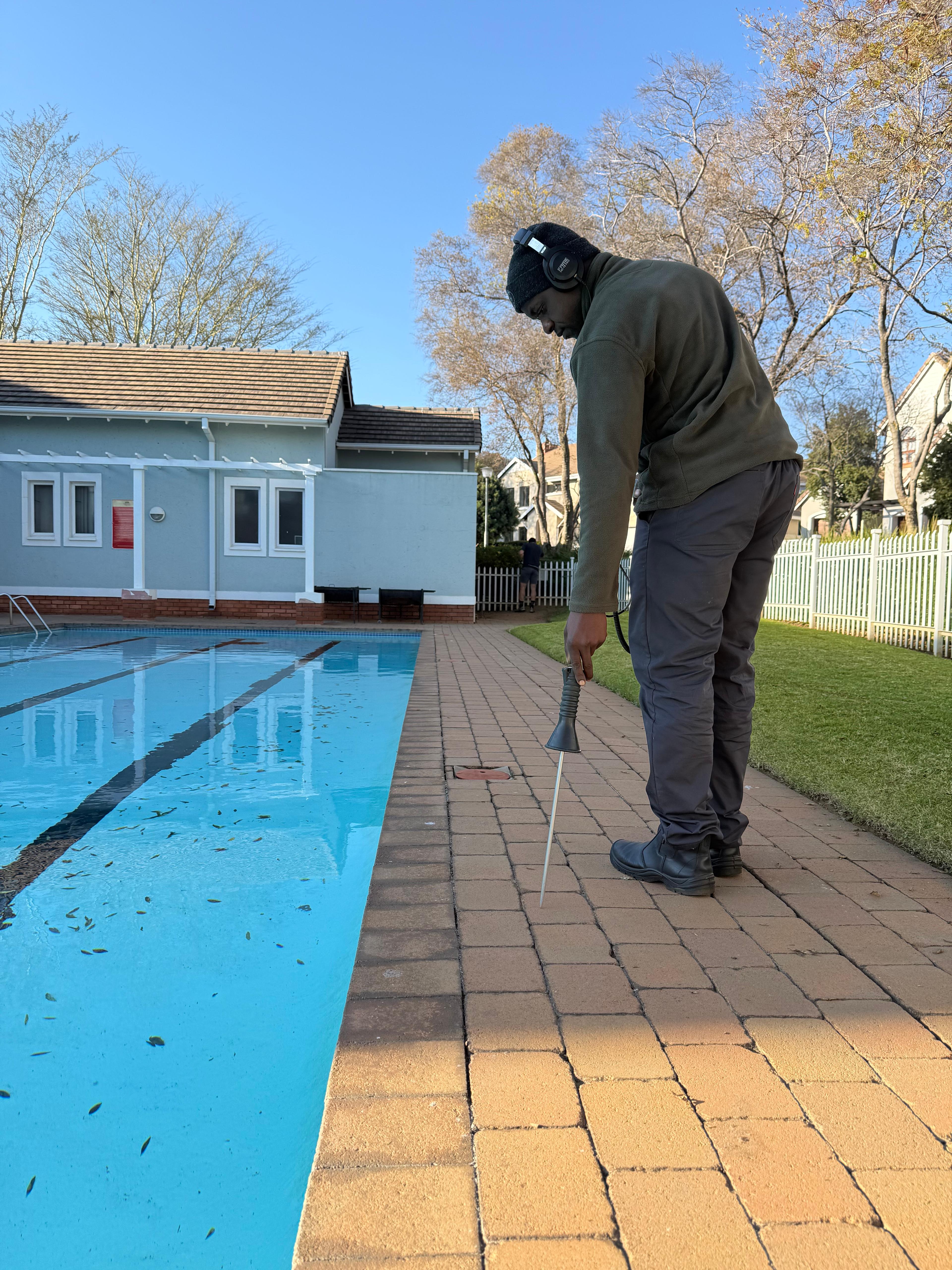Swimming pool acoustic testing method 3