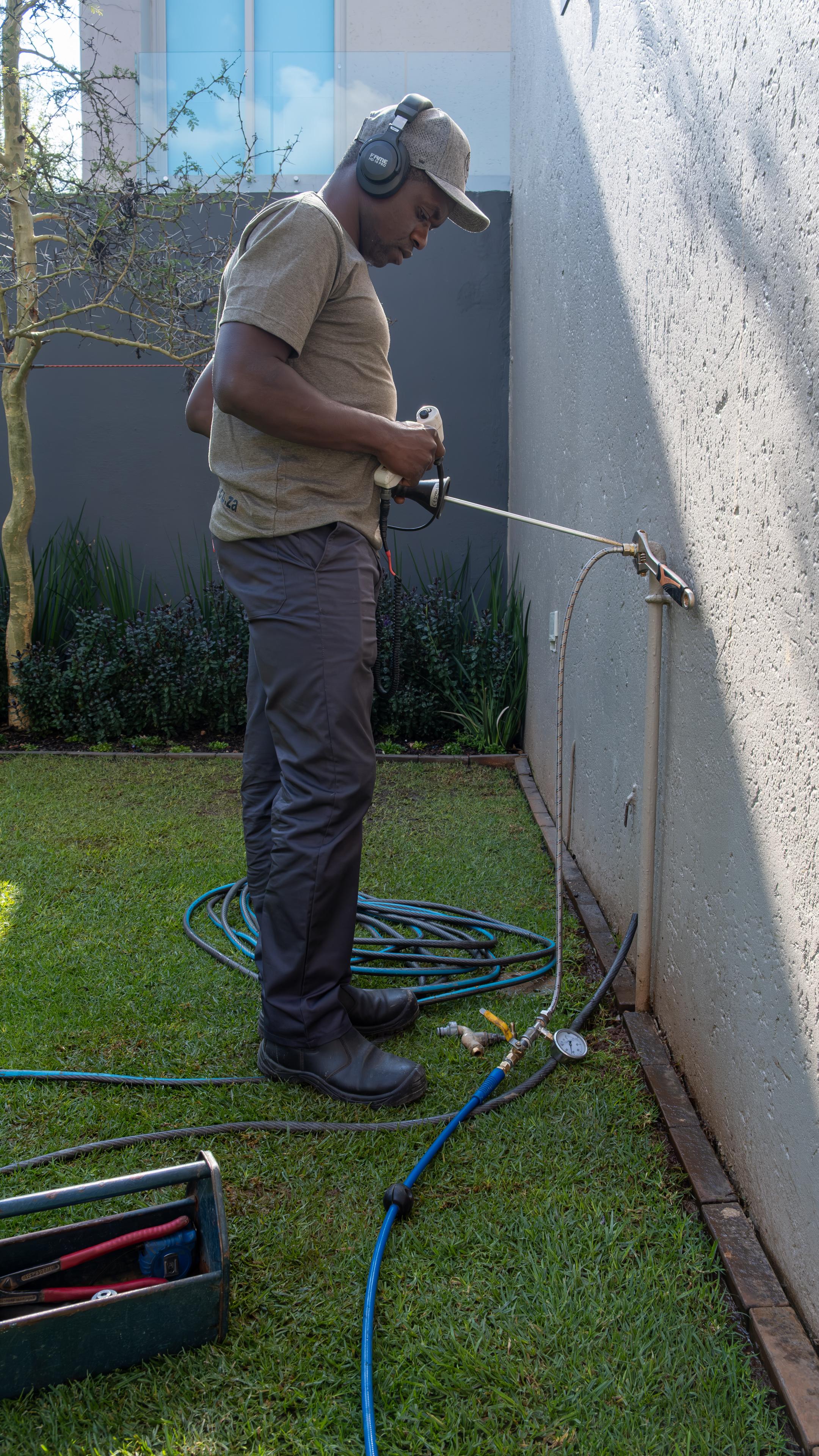 Hydrogen gas testing residential house + acoustic testing for double confirmation